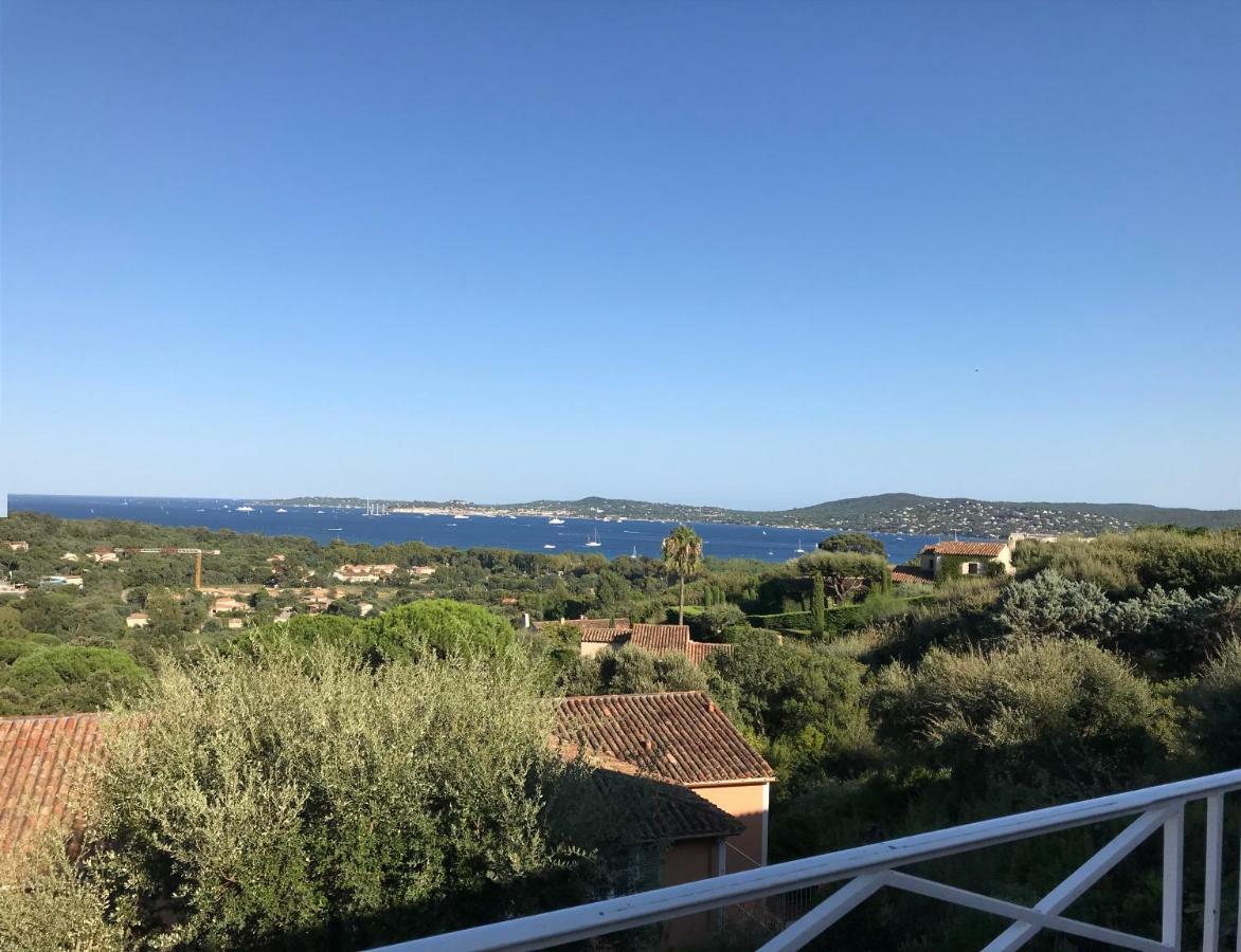 Apartamento Les Restanques, Bastides Vue Golfe Saint Tropez Grimaud Exterior foto