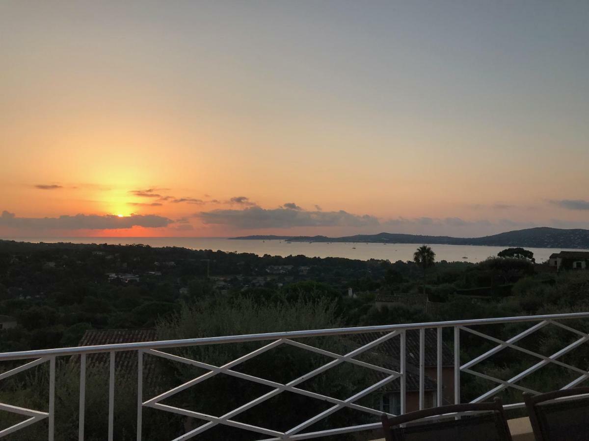 Apartamento Les Restanques, Bastides Vue Golfe Saint Tropez Grimaud Exterior foto